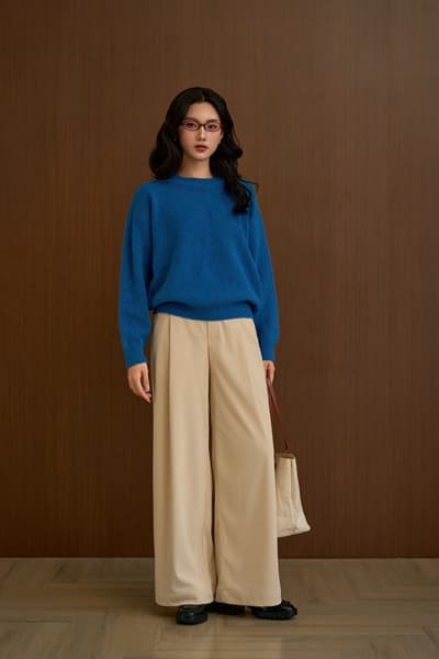 Quần Culottes Nhung Tăm Premium
